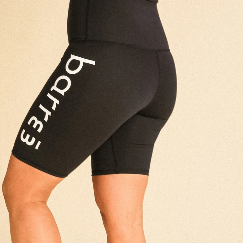 Barre3 biker shorts